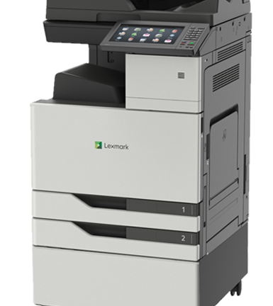 Kontorskriver-XC9235 Kopimaskin Lexmark XC9235de A3 farge MFP med kabinett